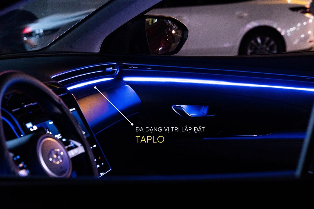đèn led viền nội thất ô tô cao cấp