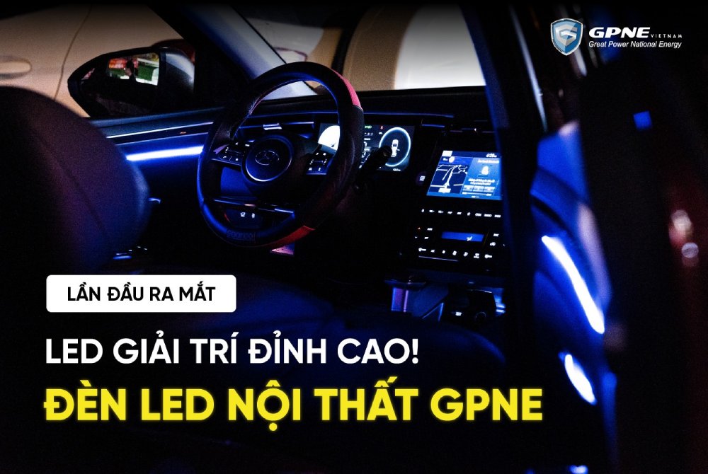 đèn led xe hơi ô tô trang trí nội thất