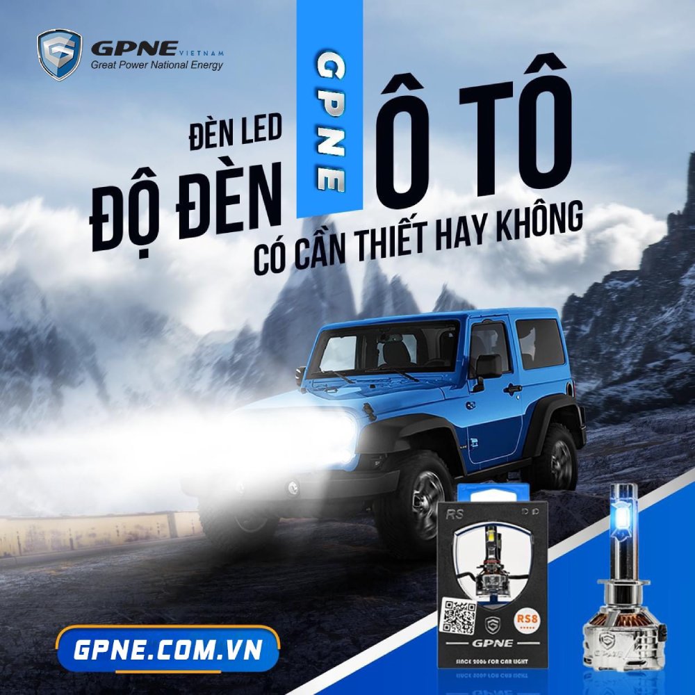 đèn pha led ô tô loại nào tốt