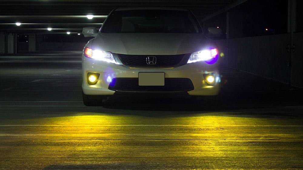 Đèn sương mù, đèn gầm trên ô tô