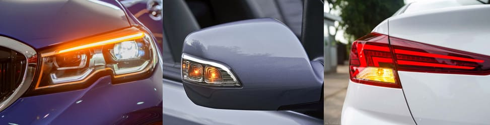 Đèn xi nhan trên xe ô tô